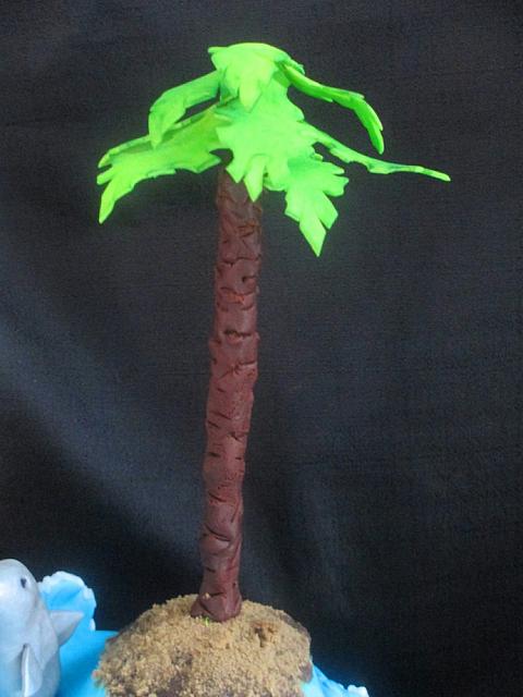 Edible Palm Tree Close Up