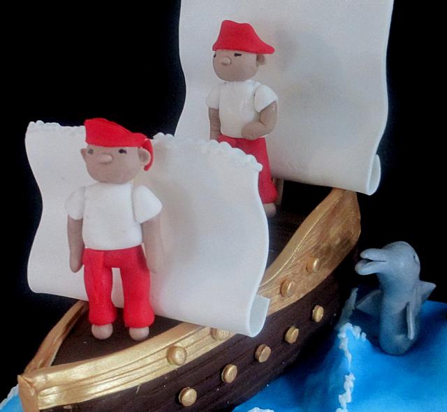 Edible Pirates And Edible Sails Close up