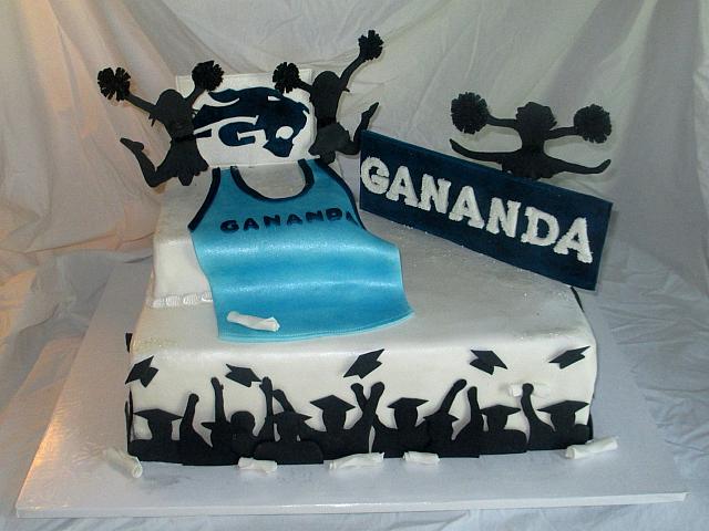 GraduationSportsFondantCakeMain