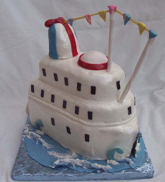 cruise ship cake