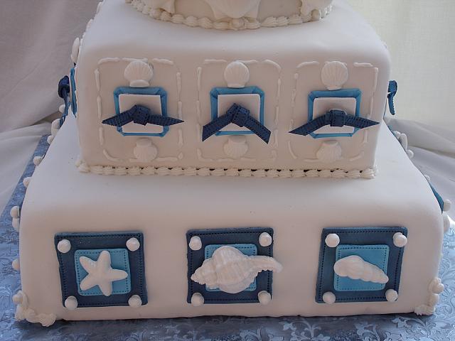 Nautical Cake Bottom Tiers