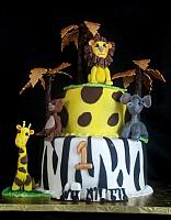 BabyBoyBirthdaySafariThemeCakeMain