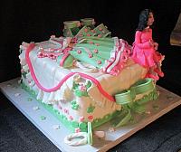 BabyShowerClothesShoesPregnantFigurineFondantCakeMain