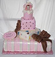 Baby Shower Tiered cake