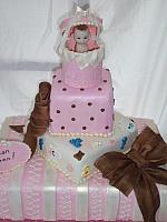 Baby Shower Tiered cake top tiers