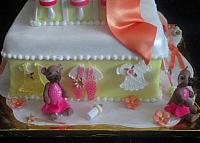 Edible Baby Clothes And Baby Bears In Tutu Close Up