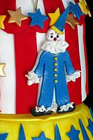 CircusBlueClownGumpasteCloseUp