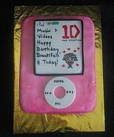 IPod Pink Fondant Cake View 2