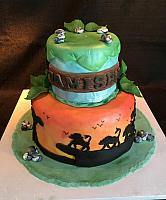 Lion King Theme Cake For Jamisen