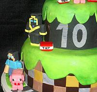 MinecraftMinionCakeCloseUp1