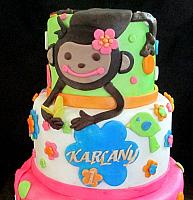 MonkeyFondantDecorationCloseUp