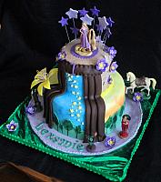 Tango Disney Theme Fondant Cake Main View