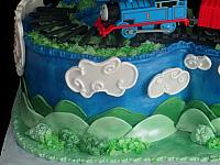 ThomasTheTrainGumpasteCakeDecorationCloseUp