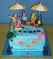 Backyardigans At The Beach Cake