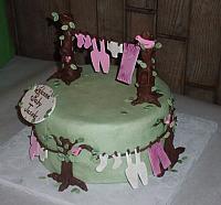 BabyShowerClothesLineTreesBirdsView2