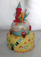 Sesame Street Baby Elmo Cake view 1