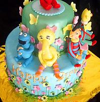 Cookie Monster, Big Bird, Ernie Edible Gumpaste Figures