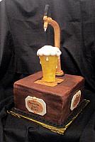 Beer Tap Cake for Dan Gendreau