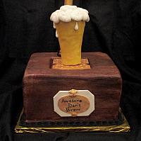 BeerTapCakeFrontView