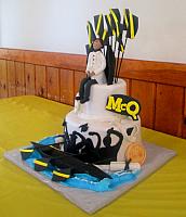 GraduationCakeWithCrewSportThemeRightSide