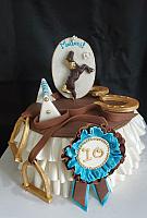 Horse Theme Cake