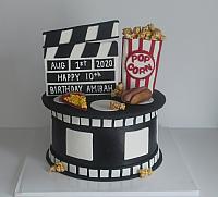 Movie Theme Birthday Cake