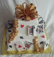 Poker Cake or Playing Card Cake