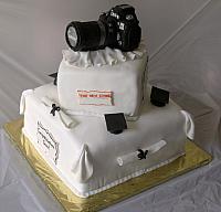 Graduation Cake With Photography Hobby view 1