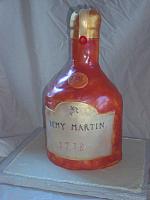 Remy Martin Liquor Bottle Cake view 2