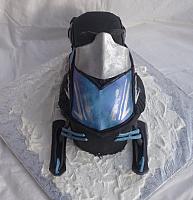 SnowMobileYahamaCakeTop