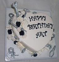 HandyManCarpenterFondantBirthdayCakeView2