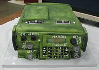 Military Radio Fondant Cake
