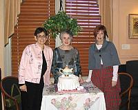 Guests at bridal shower party at the Memorial Art Gallery restaurant.