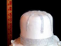 Anniversary25WhiteSilverCakeHeight-3Tiers-5-Inches-Each