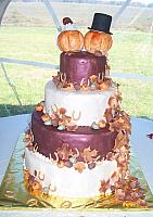 Autumn Wedding Cake