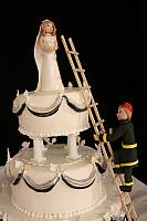 Fireman Wedding Cake View 1