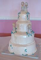 Precious Moments Wedding Cake view 2