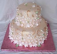 Asian Brocade Cake View 3